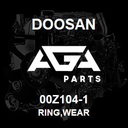 00Z104-1 Doosan RING,WEAR | AGA Parts