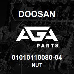 01010110080-04 Doosan NUT | AGA Parts
