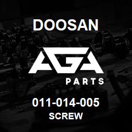 011-014-005 Doosan SCREW | AGA Parts