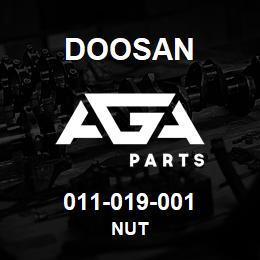 011-019-001 Doosan NUT | AGA Parts