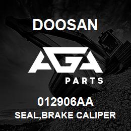 012906AA Doosan SEAL,BRAKE CALIPER | AGA Parts