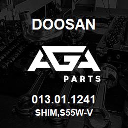 013.01.1241 Doosan SHIM,S55W-V | AGA Parts