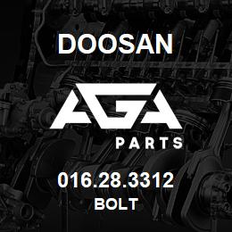 016.28.3312 Doosan BOLT | AGA Parts
