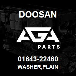 01643-22460 Doosan WASHER,PLAIN | AGA Parts