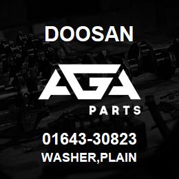 01643-30823 Doosan WASHER,PLAIN | AGA Parts
