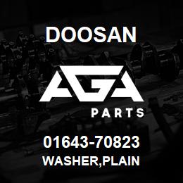 01643-70823 Doosan WASHER,PLAIN | AGA Parts