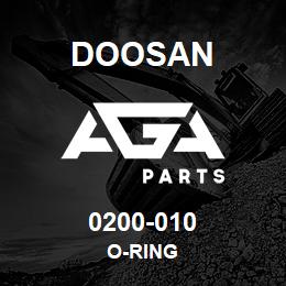 0200-010 Doosan O-RING | AGA Parts
