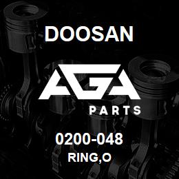 0200-048 Doosan RING,O | AGA Parts