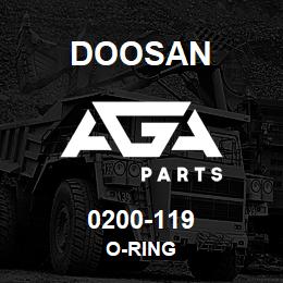 0200-119 Doosan O-RING | AGA Parts