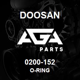 0200-152 Doosan O-RING | AGA Parts