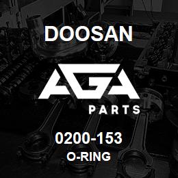 0200-153 Doosan O-RING | AGA Parts