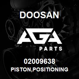 02009638 Doosan PISTON,POSITIONING | AGA Parts