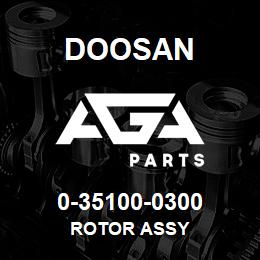 0-35100-0300 Doosan ROTOR ASSY | AGA Parts