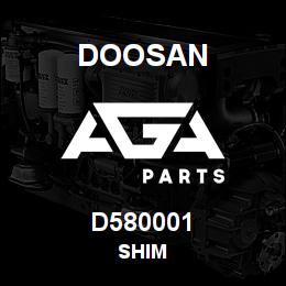 D580001 Doosan SHIM | AGA Parts