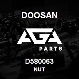 D580063 Doosan NUT | AGA Parts