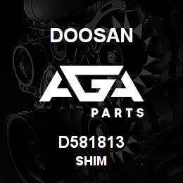 D581813 Doosan SHIM | AGA Parts