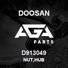 D913049 Doosan NUT,HUB | AGA Parts