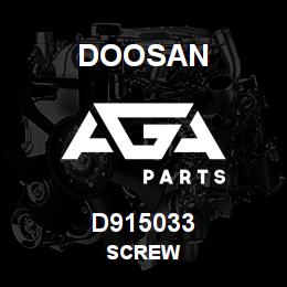 D915033 Doosan SCREW | AGA Parts