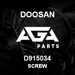 D915034 Doosan SCREW | AGA Parts