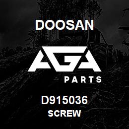 D915036 Doosan SCREW | AGA Parts