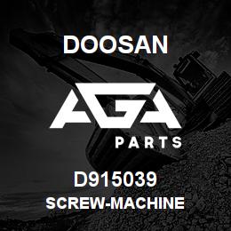 D915039 Doosan SCREW-MACHINE | AGA Parts
