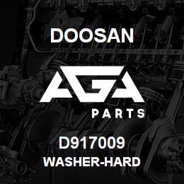 D917009 Doosan WASHER-HARD | AGA Parts