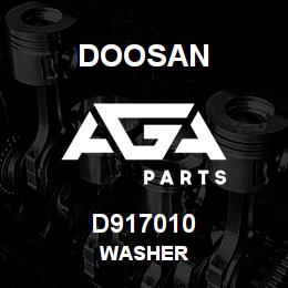 D917010 Doosan WASHER | AGA Parts