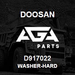 D917022 Doosan WASHER-HARD | AGA Parts
