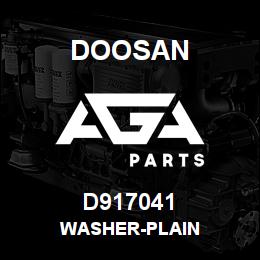 D917041 Doosan WASHER-PLAIN | AGA Parts