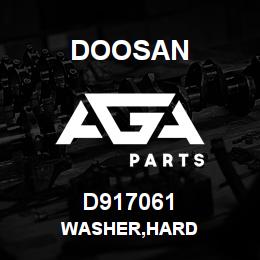 D917061 Doosan WASHER,HARD | AGA Parts