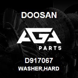 D917067 Doosan WASHER,HARD | AGA Parts