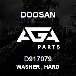 D917079 Doosan WASHER , HARD | AGA Parts