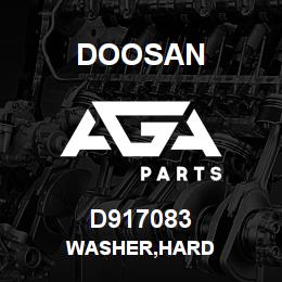 D917083 Doosan WASHER,HARD | AGA Parts