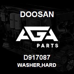 D917087 Doosan WASHER,HARD | AGA Parts