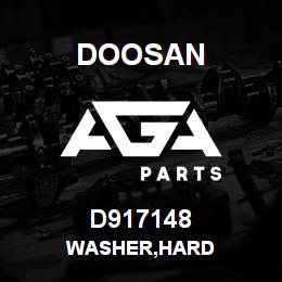 D917148 Doosan WASHER,HARD | AGA Parts