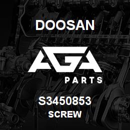 S3450853 Doosan SCREW | AGA Parts