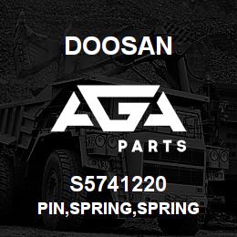 S5741220 Doosan PIN,SPRING,SPRING | AGA Parts