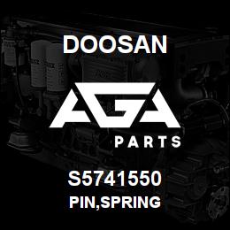 S5741550 Doosan PIN,SPRING | AGA Parts