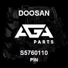S5760110 Doosan PIN | AGA Parts