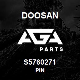 S5760271 Doosan PIN | AGA Parts