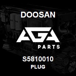S5810010 Doosan PLUG | AGA Parts