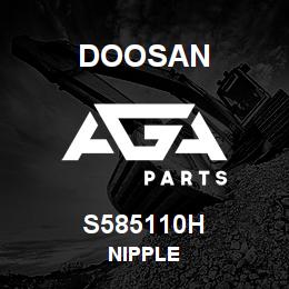 S585110H Doosan NIPPLE | AGA Parts
