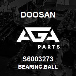 S6003273 Doosan BEARING,BALL | AGA Parts
