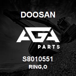S8010551 Doosan RING,O | AGA Parts