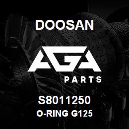 S8011250 Doosan O-RING G125 | AGA Parts