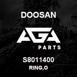 S8011400 Doosan RING,O | AGA Parts