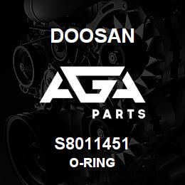 S8011451 Doosan O-RING | AGA Parts
