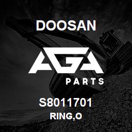 S8011701 Doosan RING,O | AGA Parts