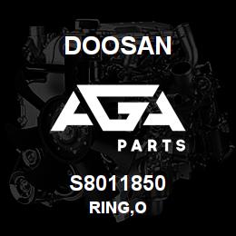 S8011850 Doosan RING,O | AGA Parts