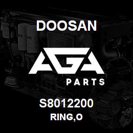 S8012200 Doosan RING,O | AGA Parts